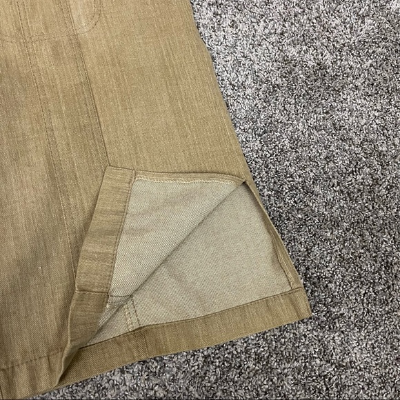 Vintage 70s Kings Road Shop Tan Denim Jacket Size Large - Picture 10 of 12